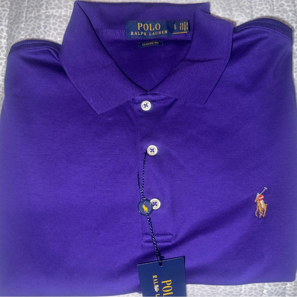 Polo by Ralph Lauren Purple Polo Shirt